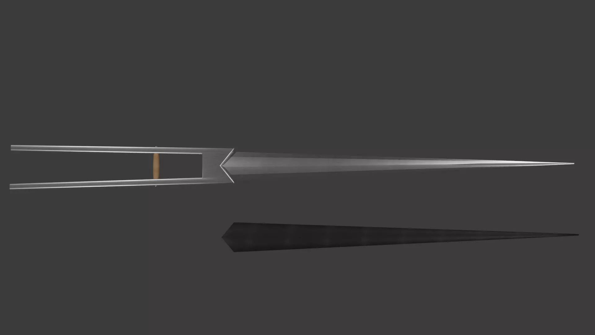 Puddha Dagger 3D Model Low-poly 3D model