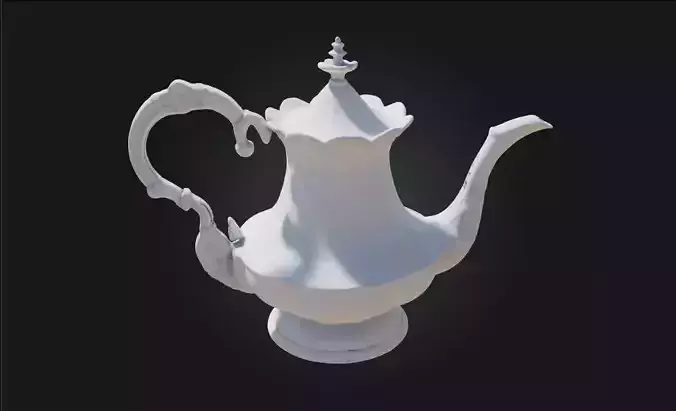 Silver Elegance  A Timeless Symbol of Grace and Sophistication 3D model