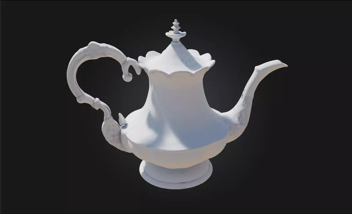 Silver Elegance A Timeless Symbol of Grace and Sophistication 3D model_0