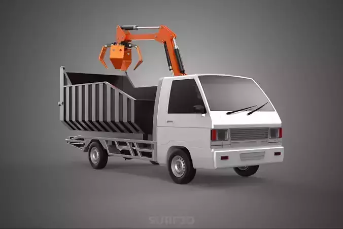 L300 DELICA COLT DUMP TRUCK GRAPPLE CAR PICKUP WOOD LOG PALM OIL