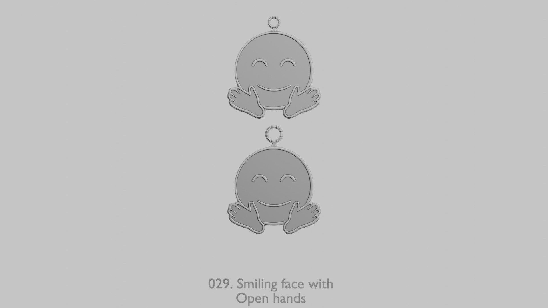 Kawaii Style Mega Pendant Collection STL 3D print model_14