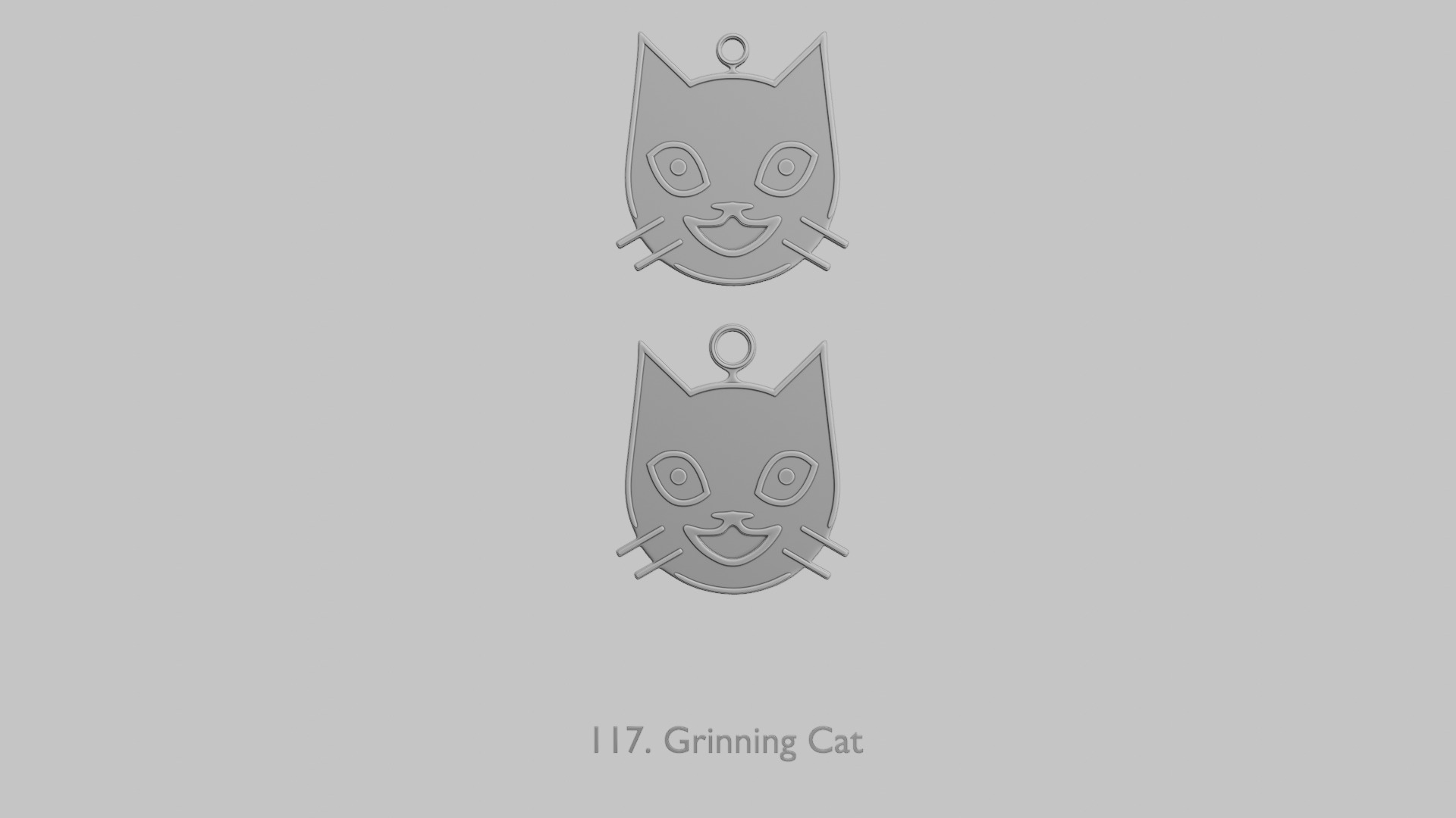 Kawaii Style Mega Pendant Collection STL 3D print model_20