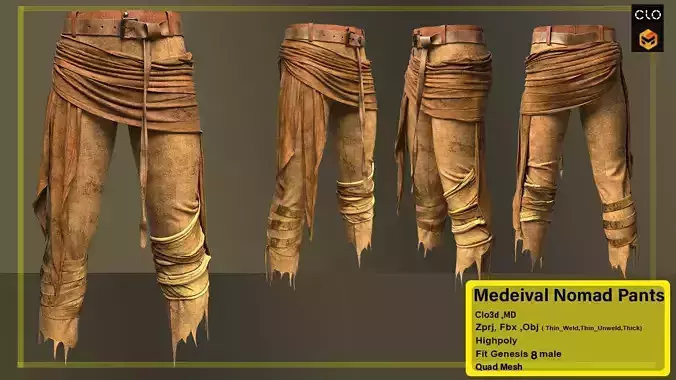 Medeival Nomad Pants