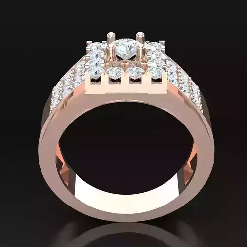 Men Wedding Bands 5MR006 3D print model