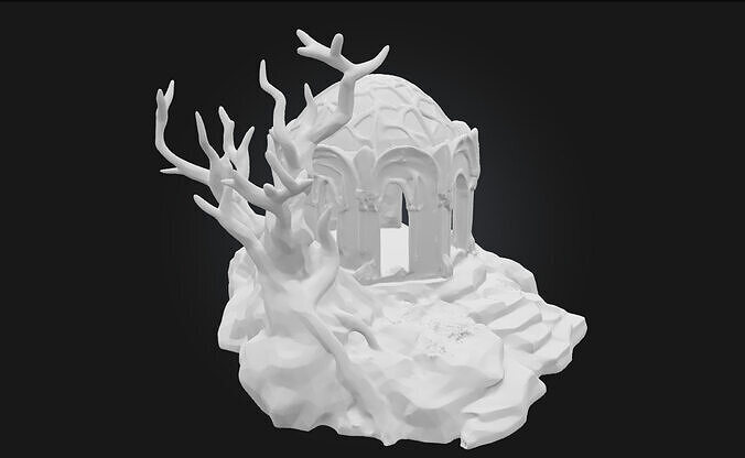 Enchanted Ruins  Echoes of a Mystical Past 3D model 6