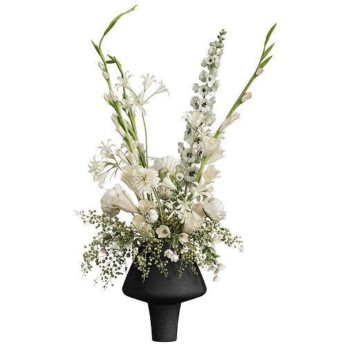 Flower In Vase 72 3D model