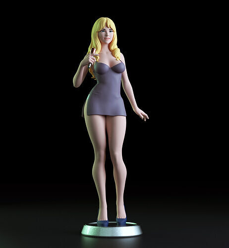 Idol Singer 3D print model