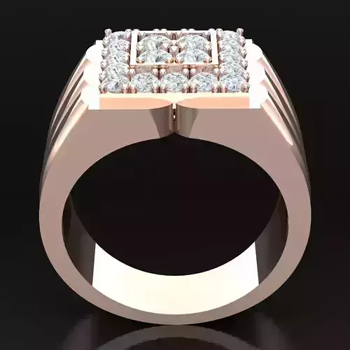 Men Wedding Bands 4MR091 3D print model