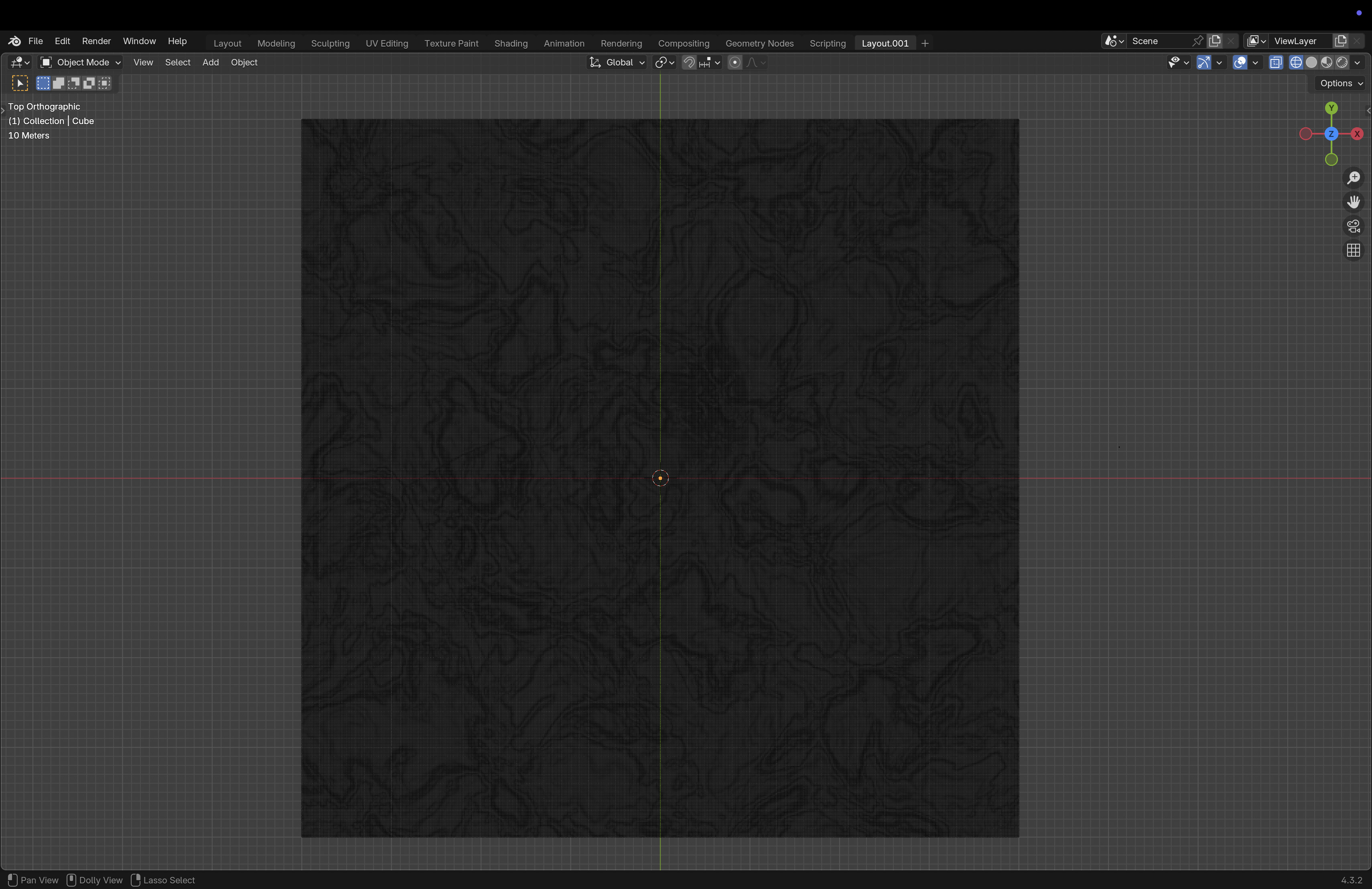 Mountain Range 3D model_9