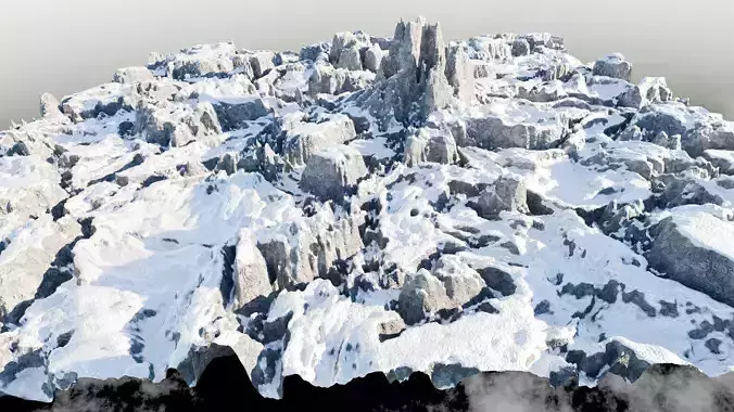 Mountain Range 3D model