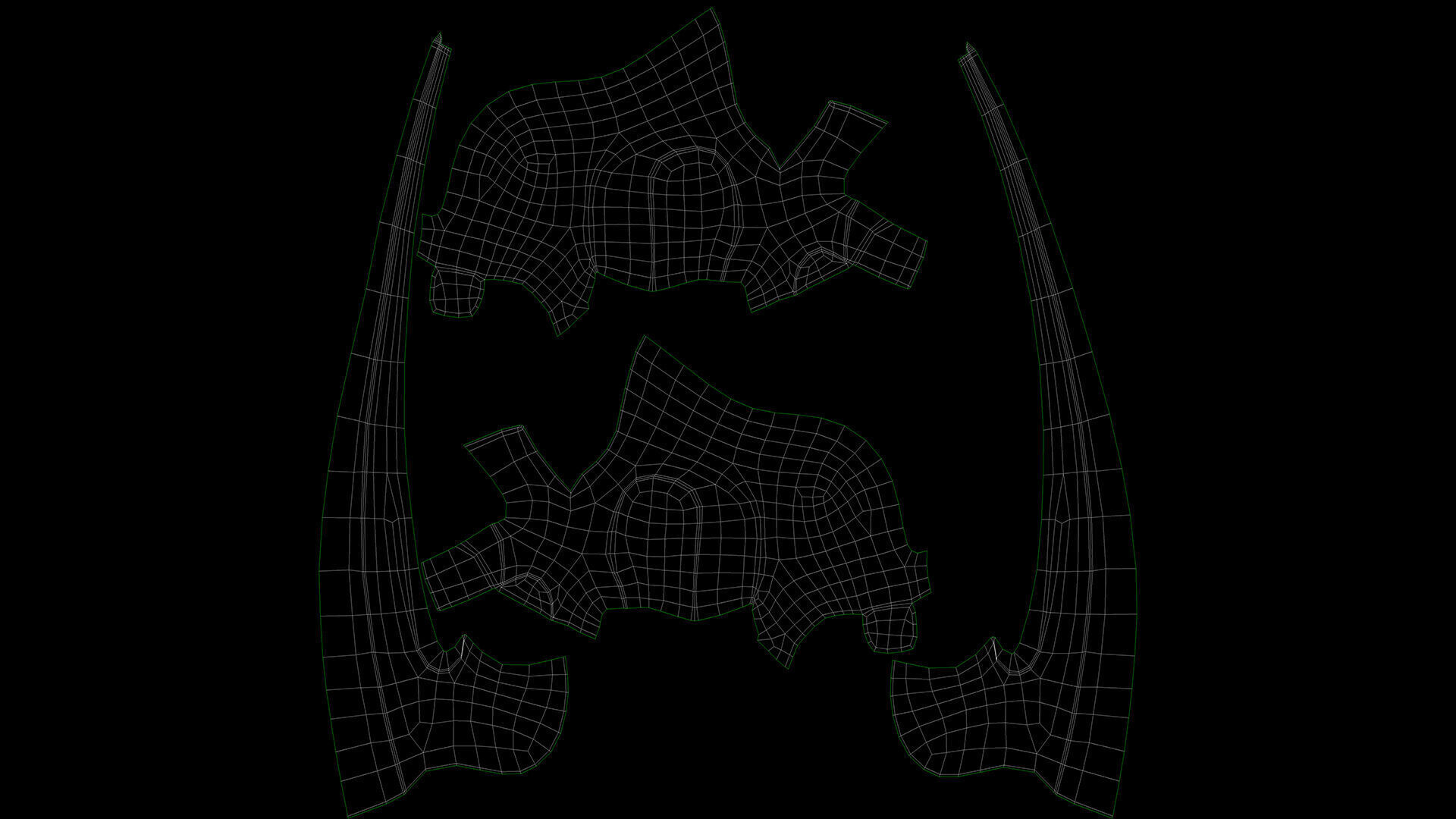 Rhino Statue 3D model_6