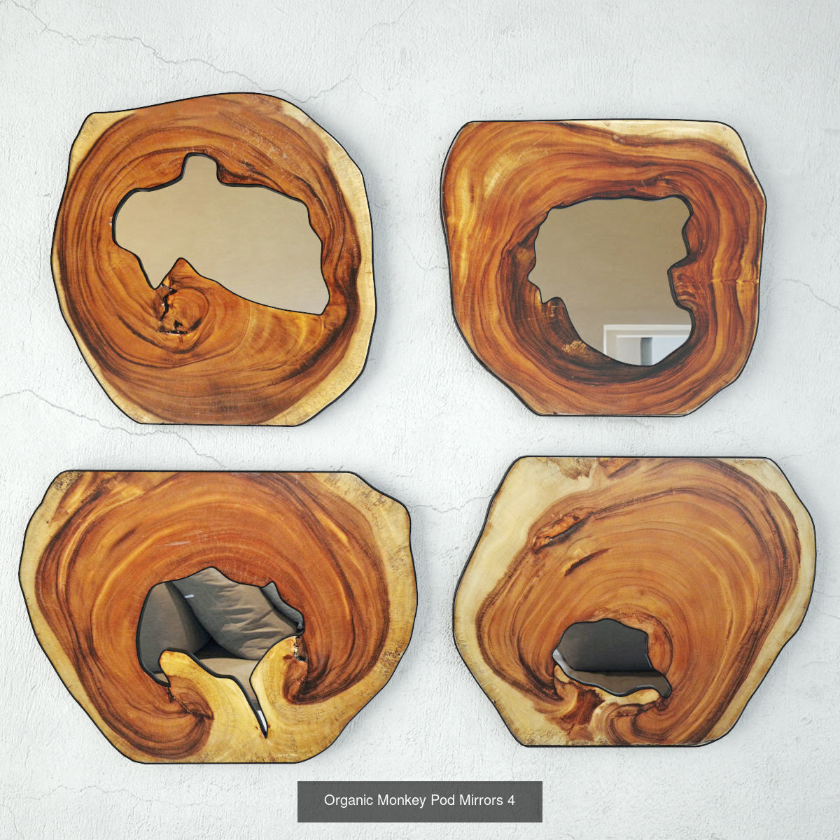 Monkey Pod Mirrors Collection _4