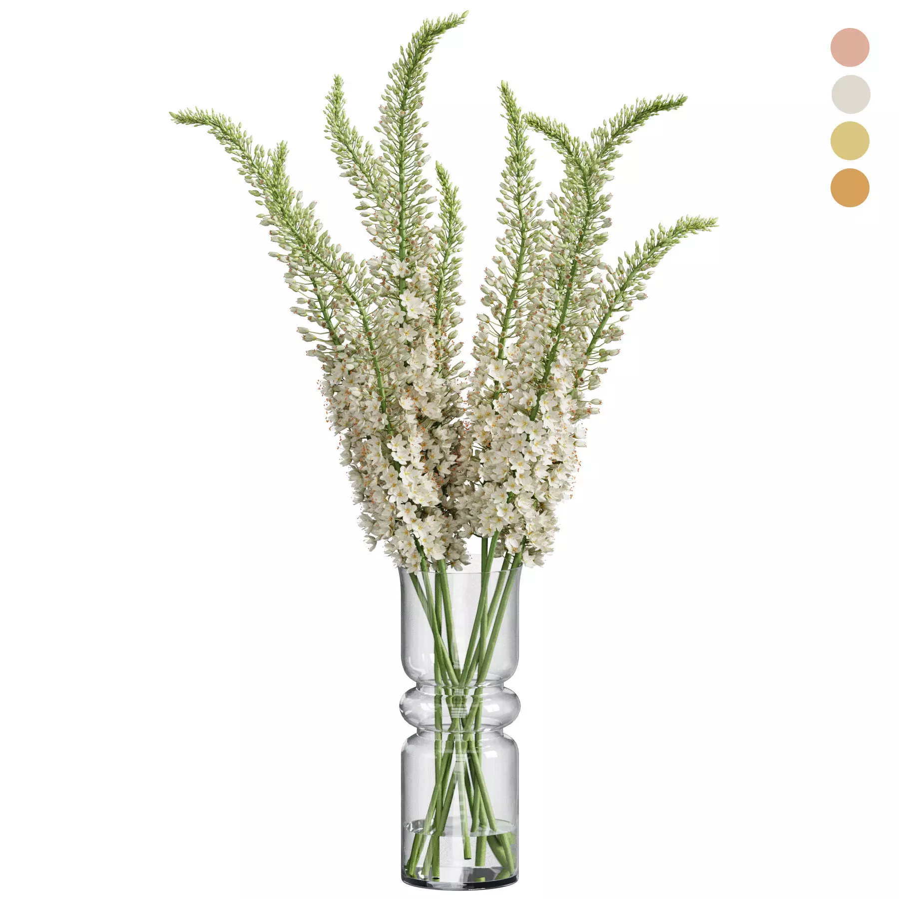 Flower In Vase 76 3D model_0