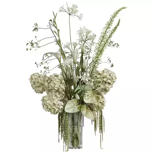 Flower In Vase 77 3D model Flower In Vase 77 3D model