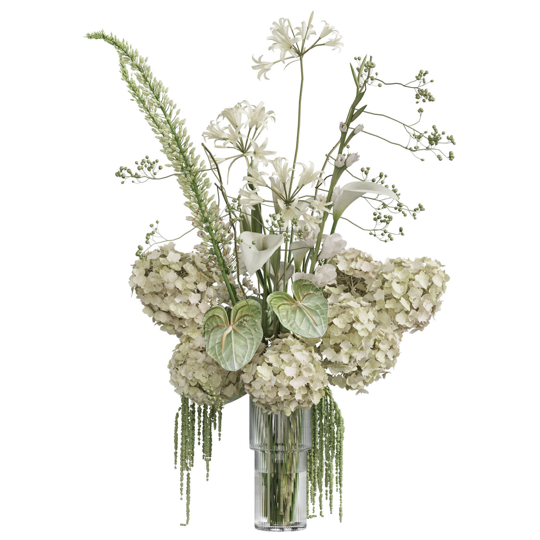 Flower In Vase 77 3D model_1