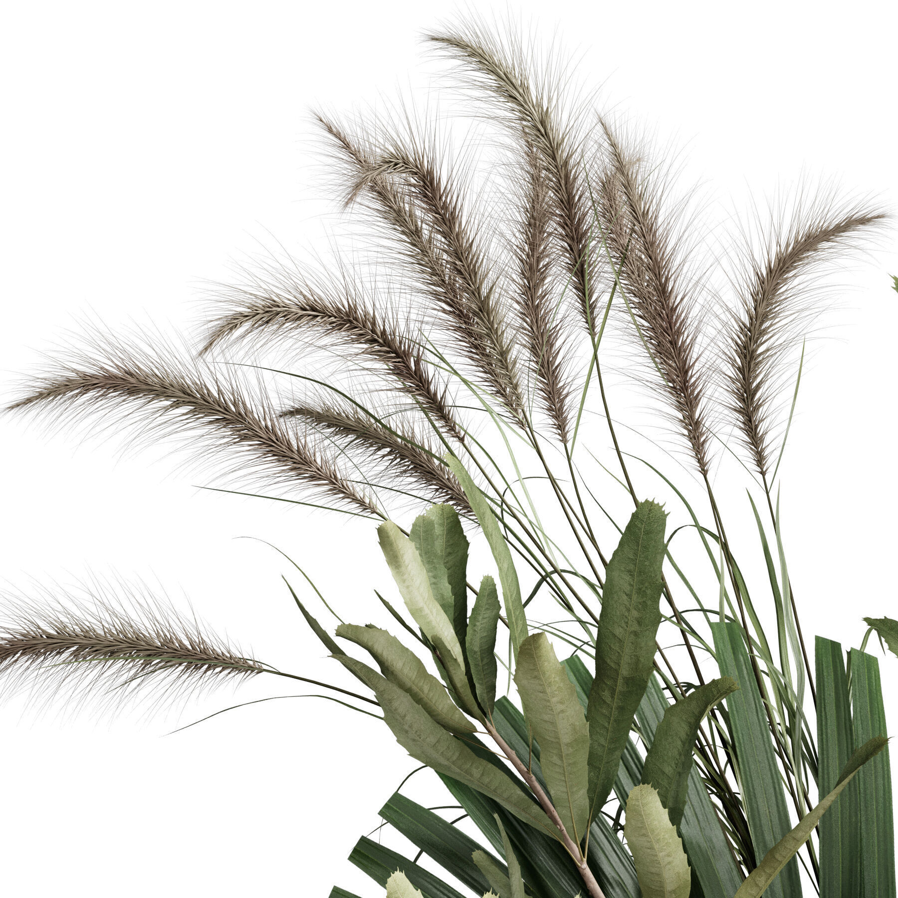 Flower In Vase 78 3D model_4