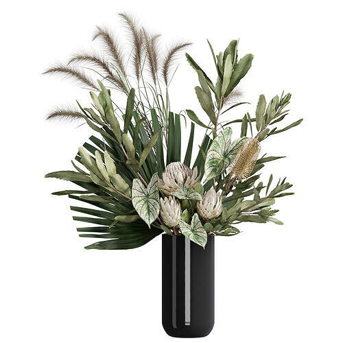 Flower In Vase 78 3D model
