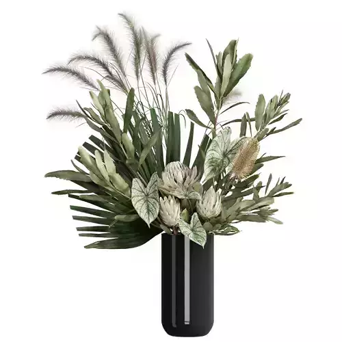 Flower In Vase 78 3D model Flower In Vase 78 3D model