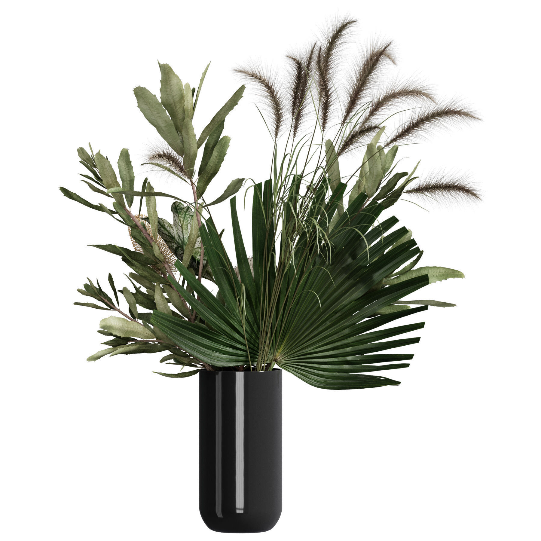 Flower In Vase 78 3D model_1