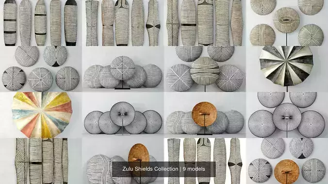 Zulu Shields Collection 
