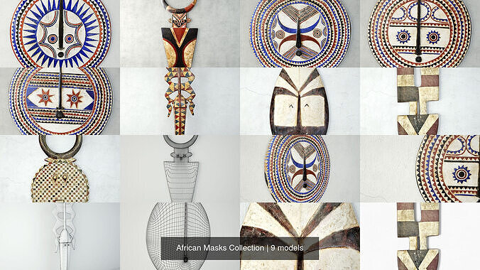African Masks Collection 