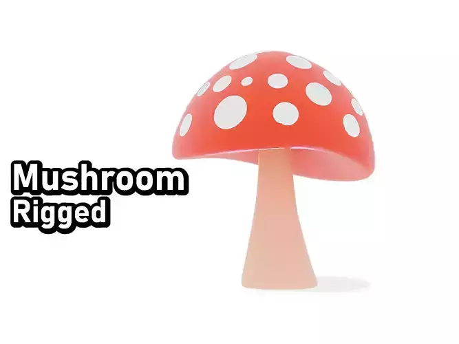Mushroom Rigged Project Blender