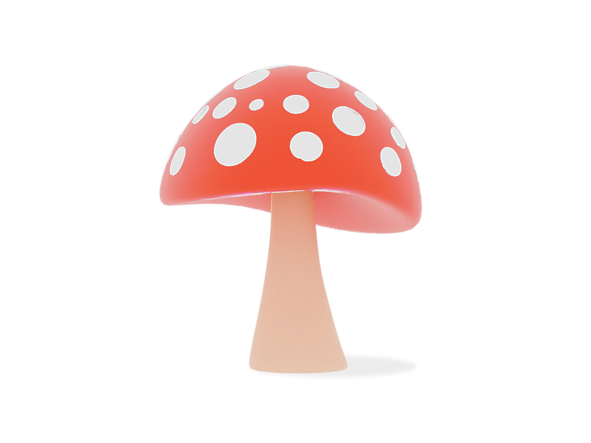 Mushroom Rigged Project Blender Free 3D model_1