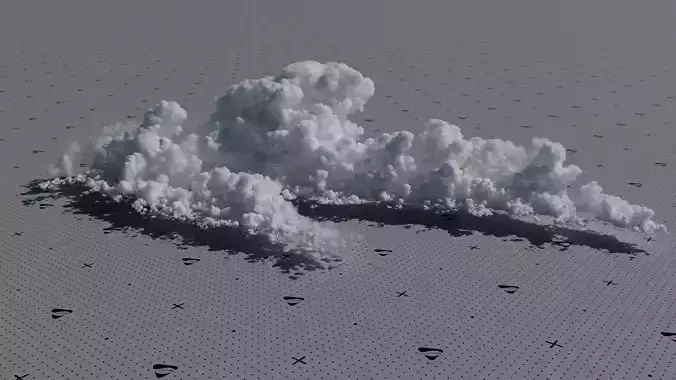 VDB Cumulonimbus Cloud Field 2