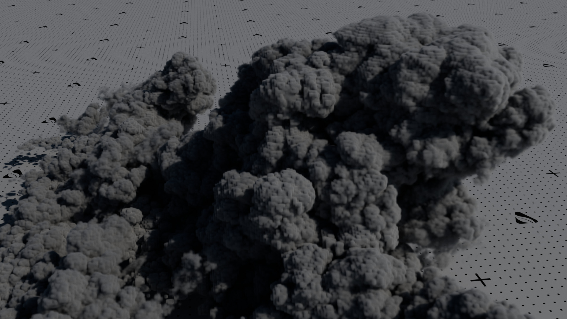 VDB Cumulonimbus Cloud Field 2 3D model_13