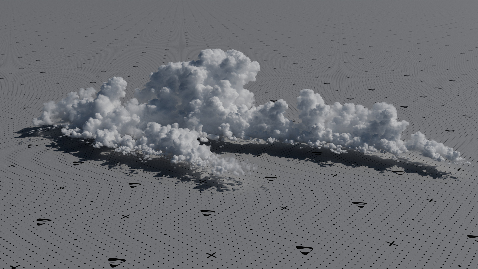 VDB Cumulonimbus Cloud Field 2 3D model_8