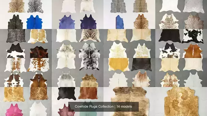 Cowhide Rugs Collection