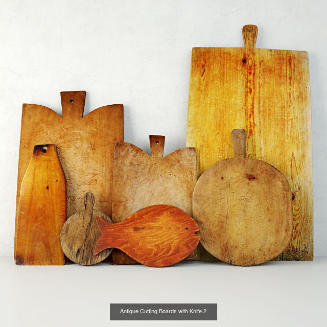 Antique Cutting Boards Collection _4