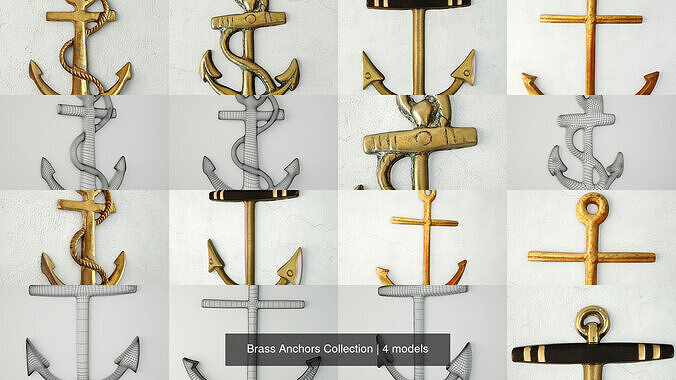 Brass Anchors Collection 