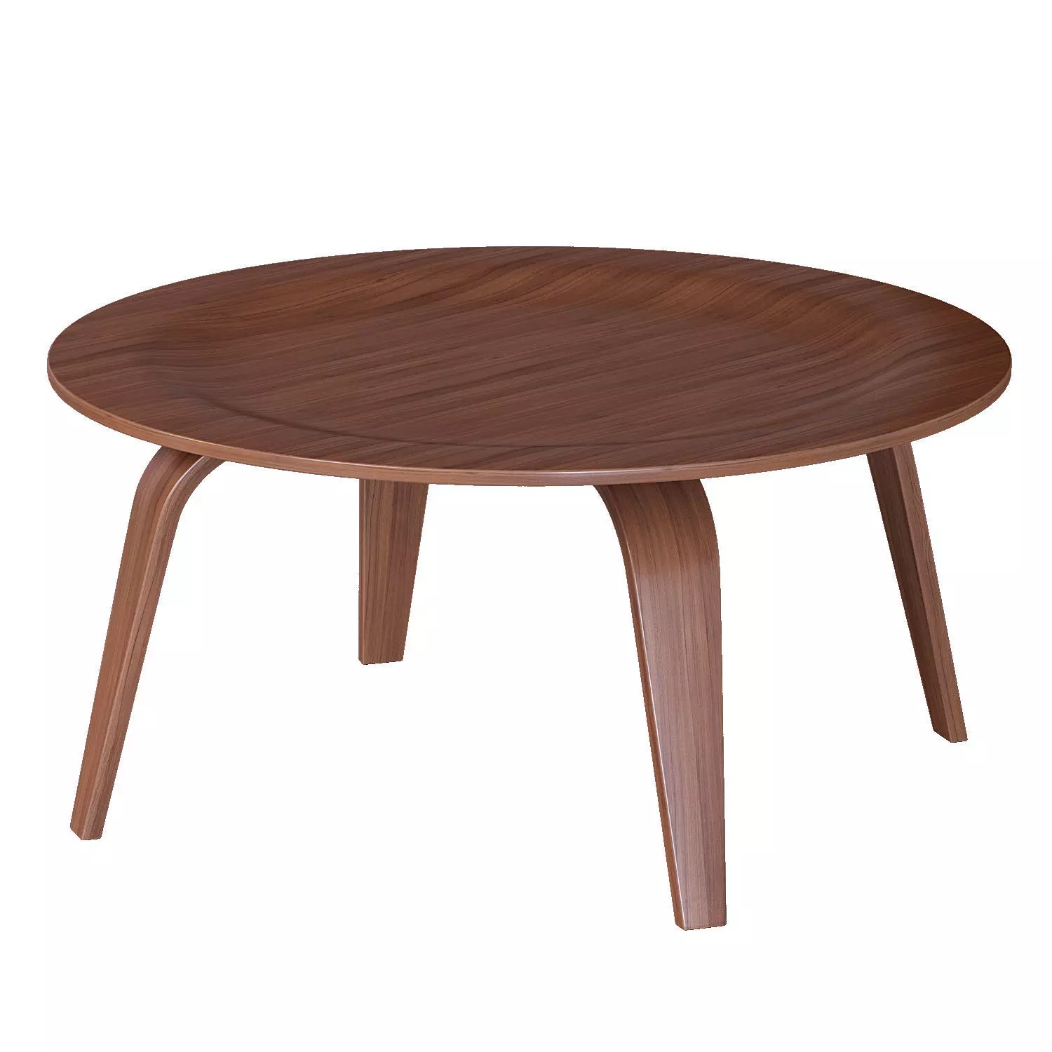 Quince Coffee Table Low-poly 3D model_0