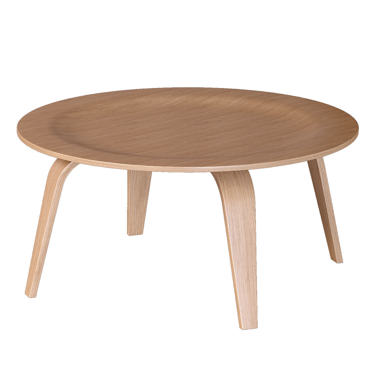 Quince Coffee Table Low-poly 3D model_2