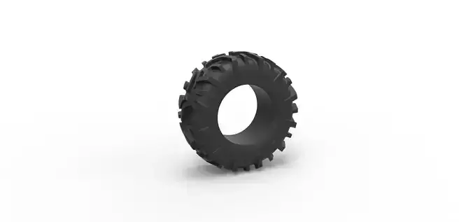 Offroad tire 139 Scale 1 to 25