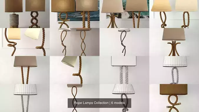 Rope Lamps Collection 