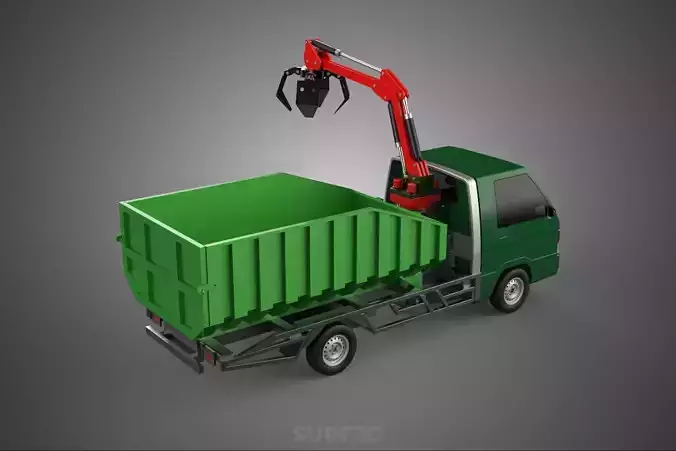 GRAPPLE TRUCK WOOD LOG TREE LOADER CRANE LIFT GRABBER PICKUP CAR