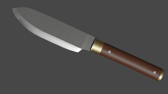 Knife - Melee Low-poly 3D model