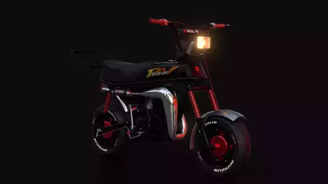 Suzuki PV 3D model