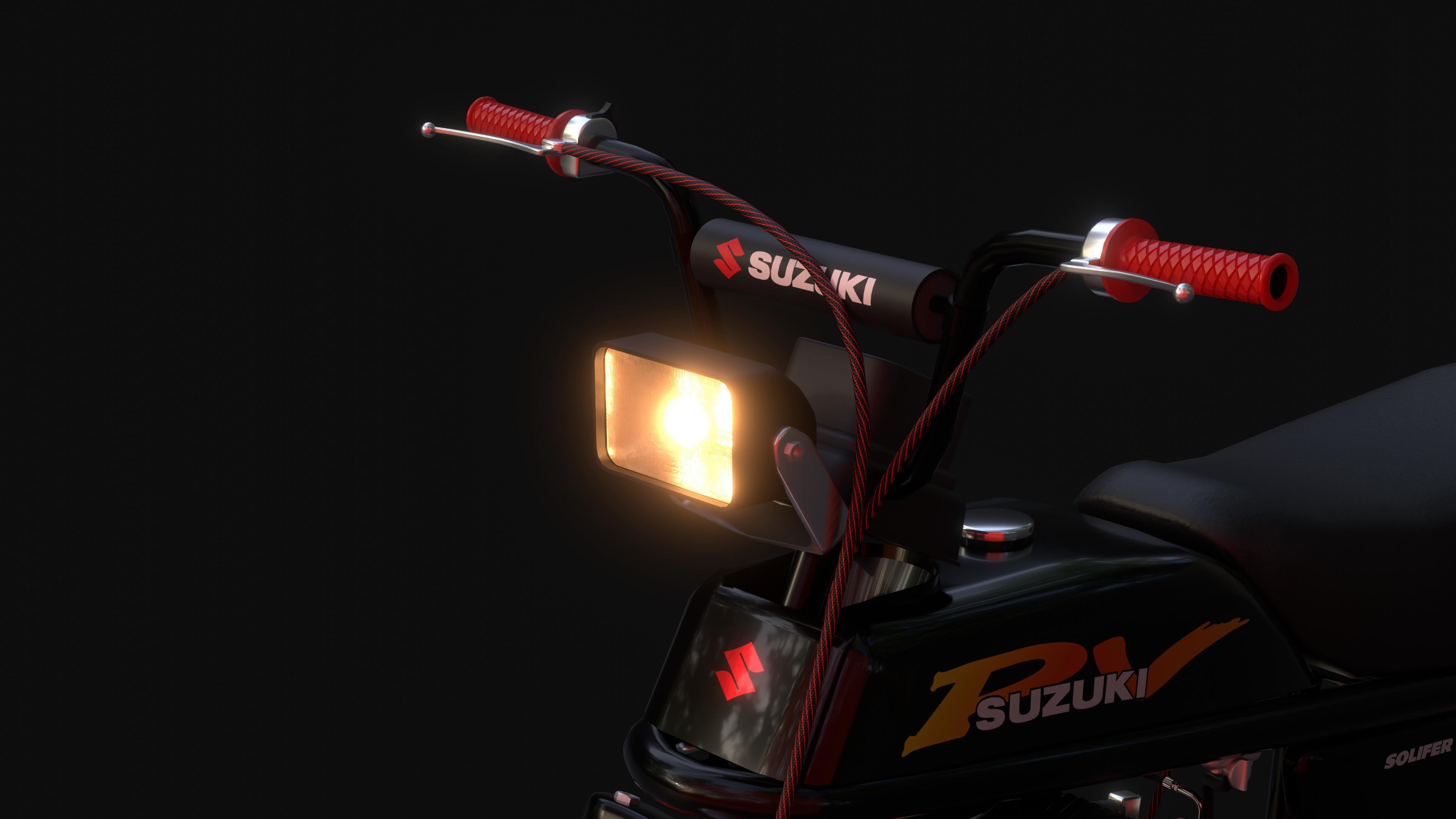 Suzuki PV 3D model_4