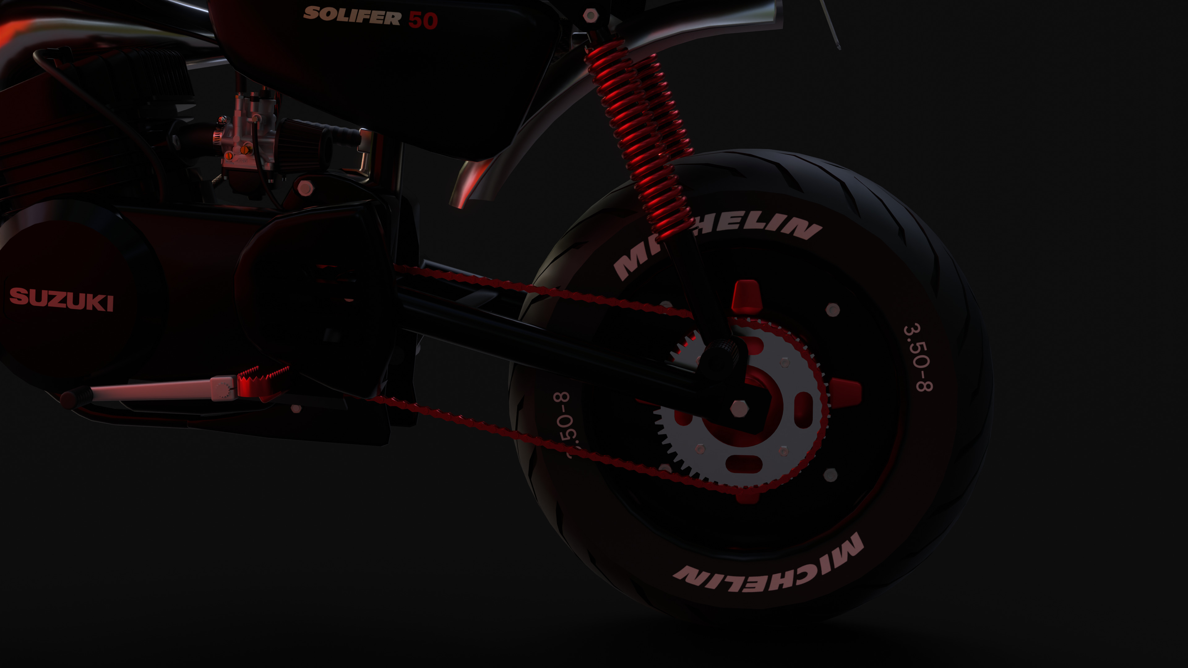 Suzuki PV 3D model_2