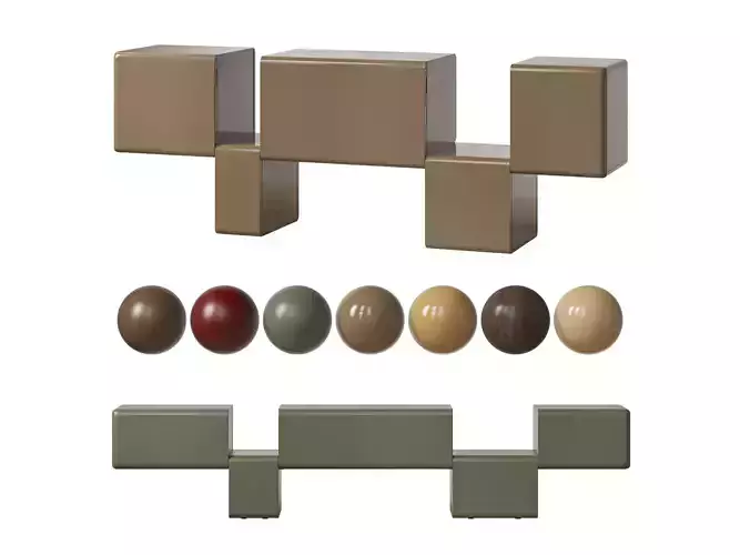 Fractal Sideboard and TV Unit By MOGG