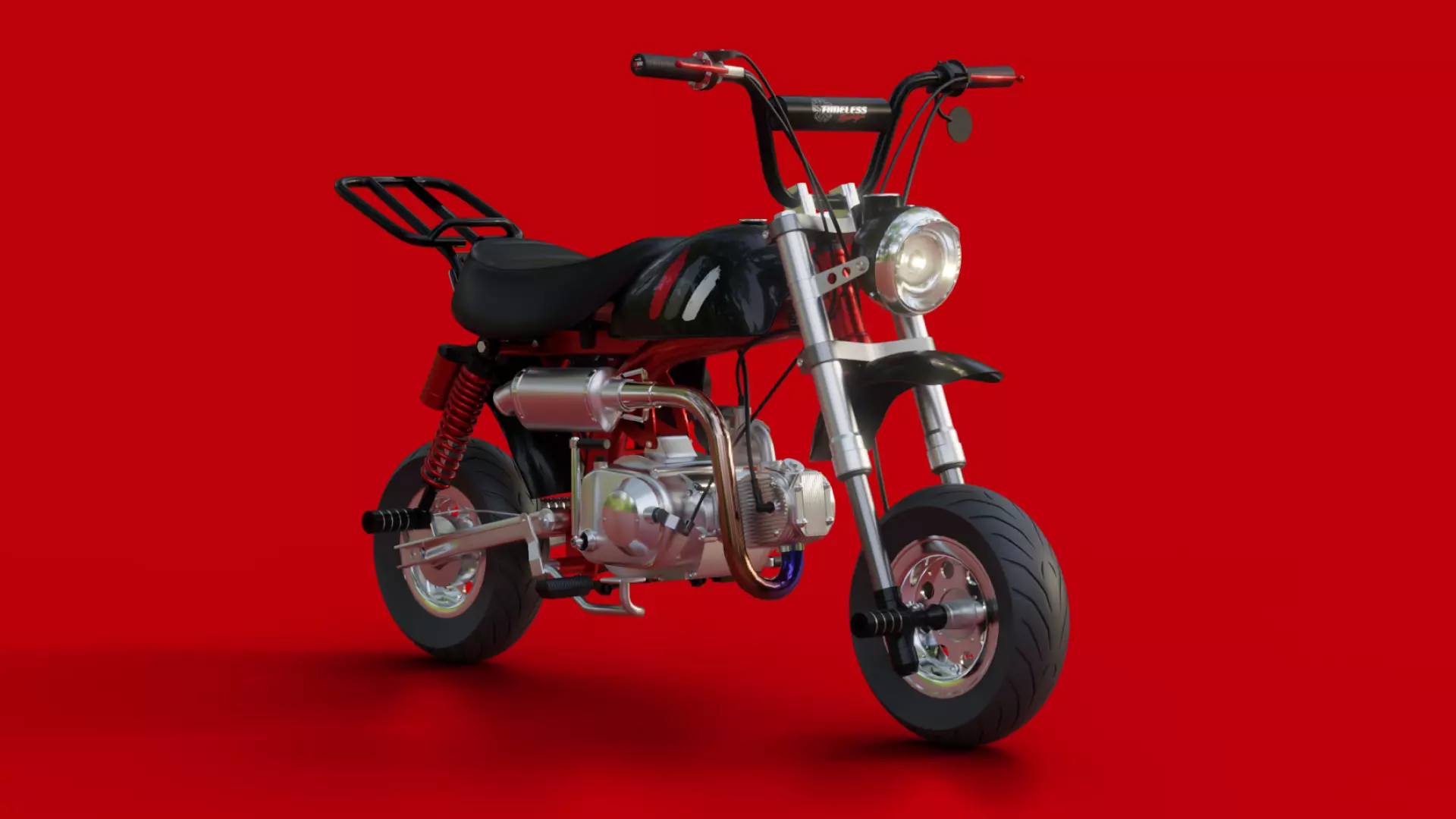 Honda Monkey 3D model
