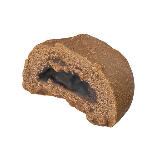 Cut Cookie Low-poly 3D model