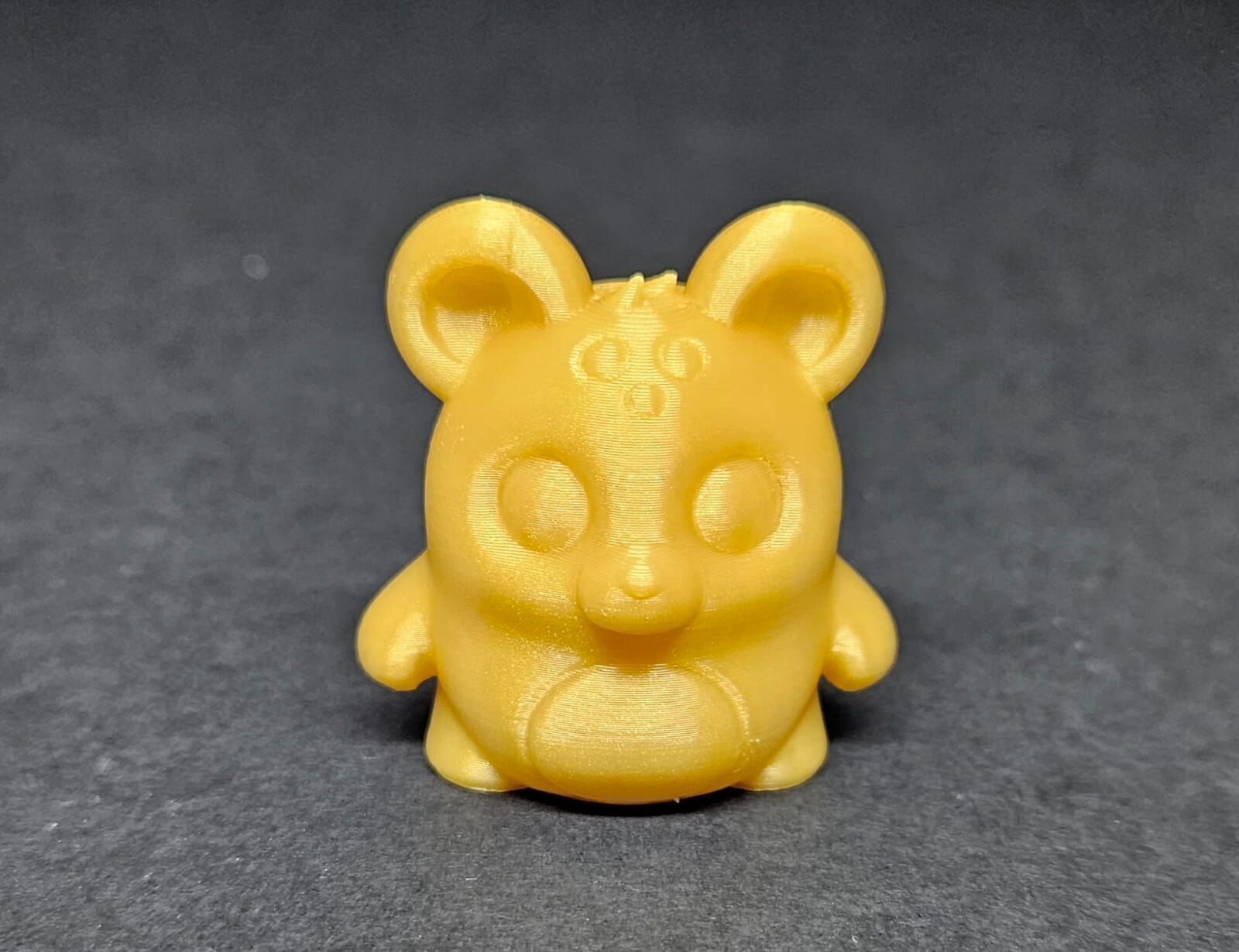 Standing Hyena 3D print model_13