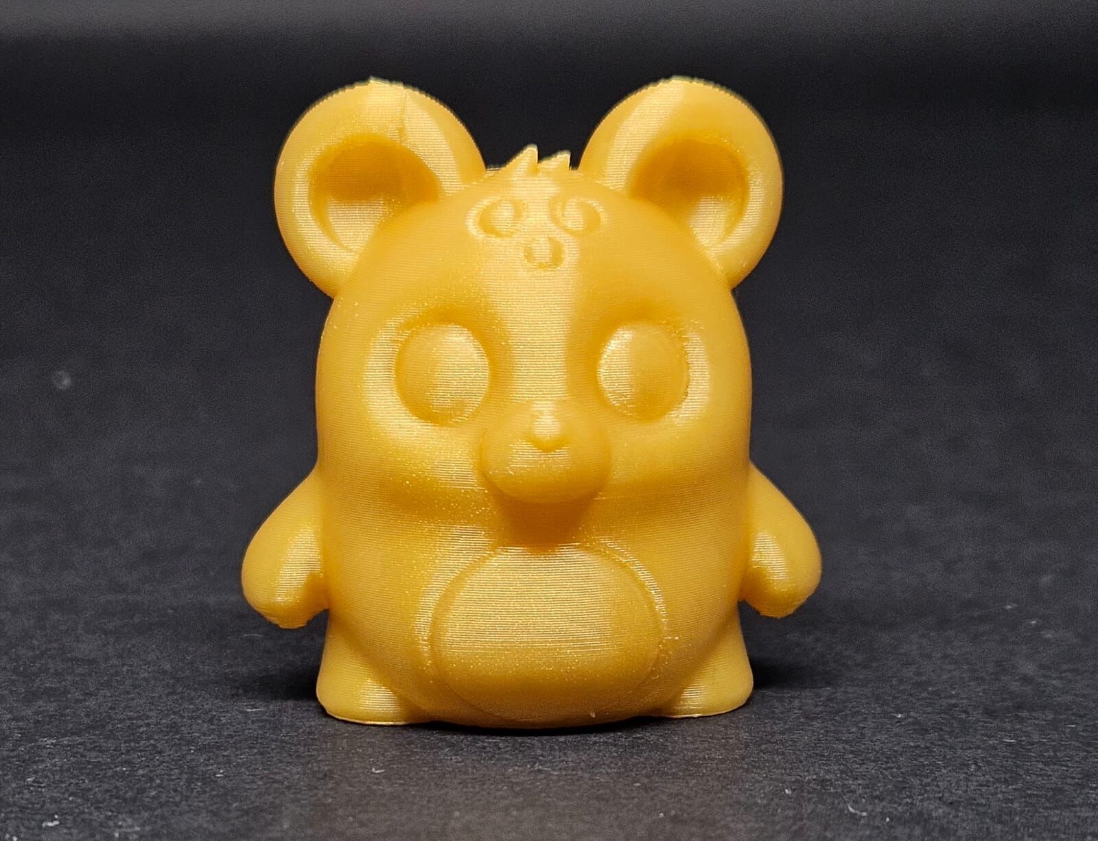 Standing Hyena 3D print model_9