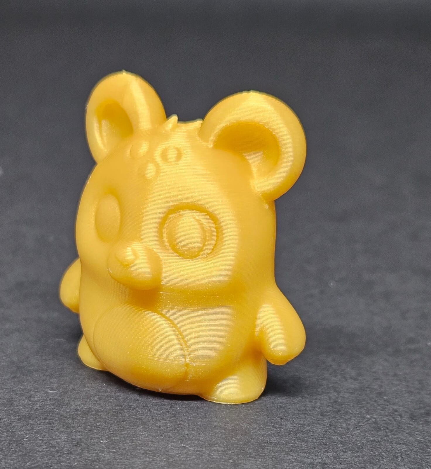 Standing Hyena 3D print model_10