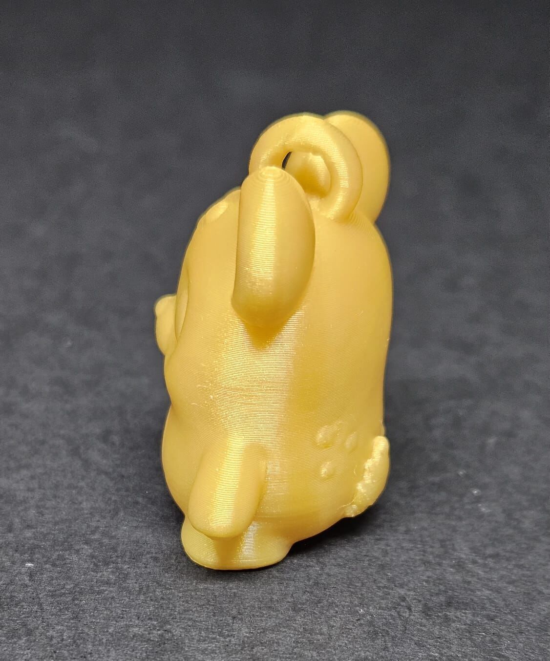 Standing Hyena 3D print model_18