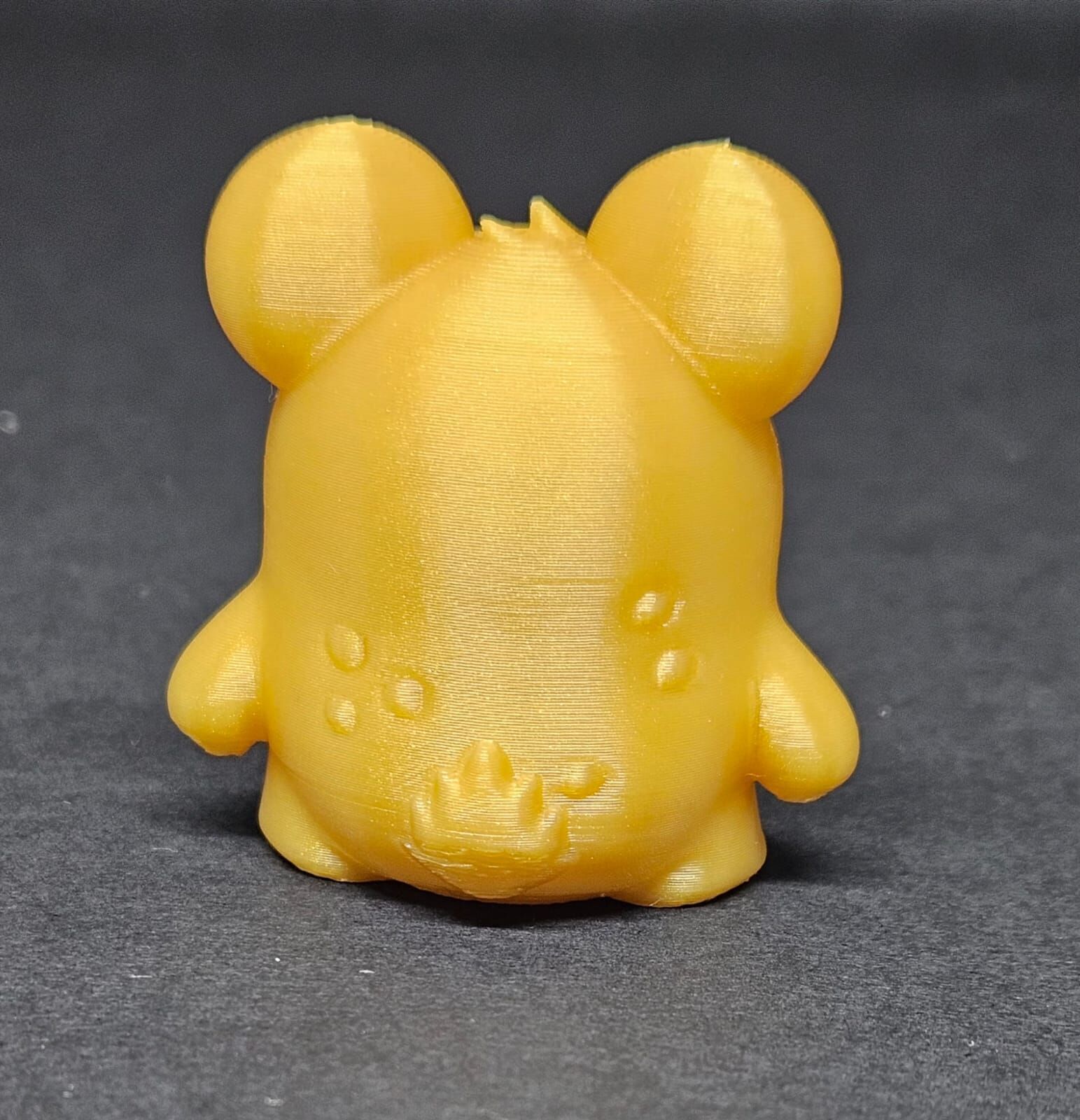 Standing Hyena 3D print model_12